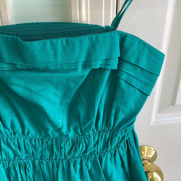 Green Strapless Maeve Dress - Picture 2 of 6